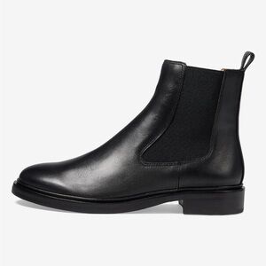 Madewell Benning Chelsea Boot in True Black Leather - NWT - Size 7 - $188